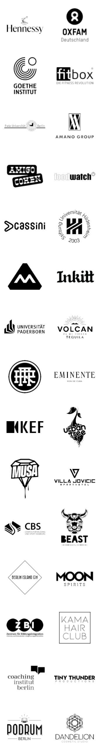 Client Logos - Trusted Partners
